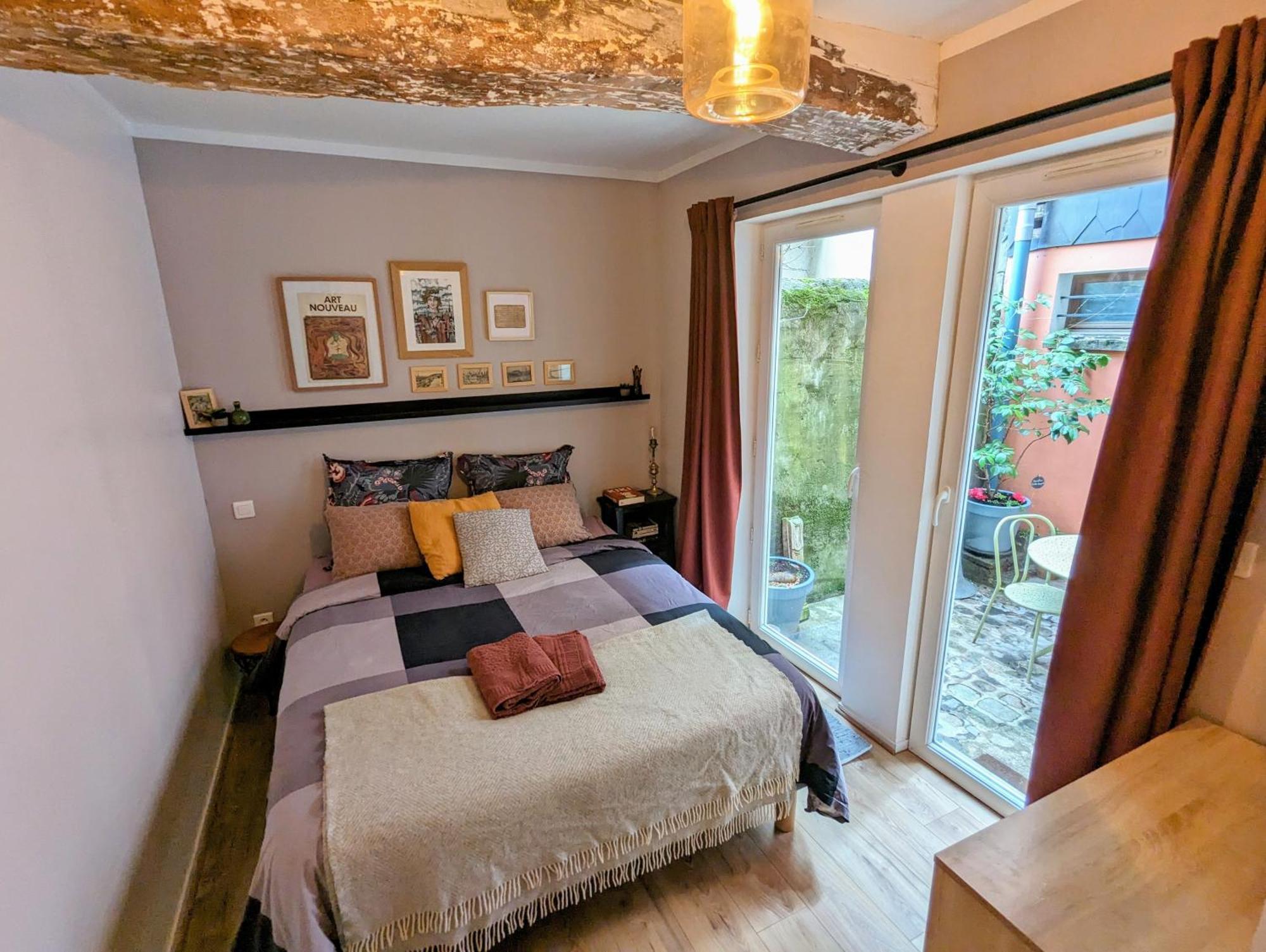 Artist Home - City Center - Bathtub - Terrasse - Full Appartment Rouen Esterno foto