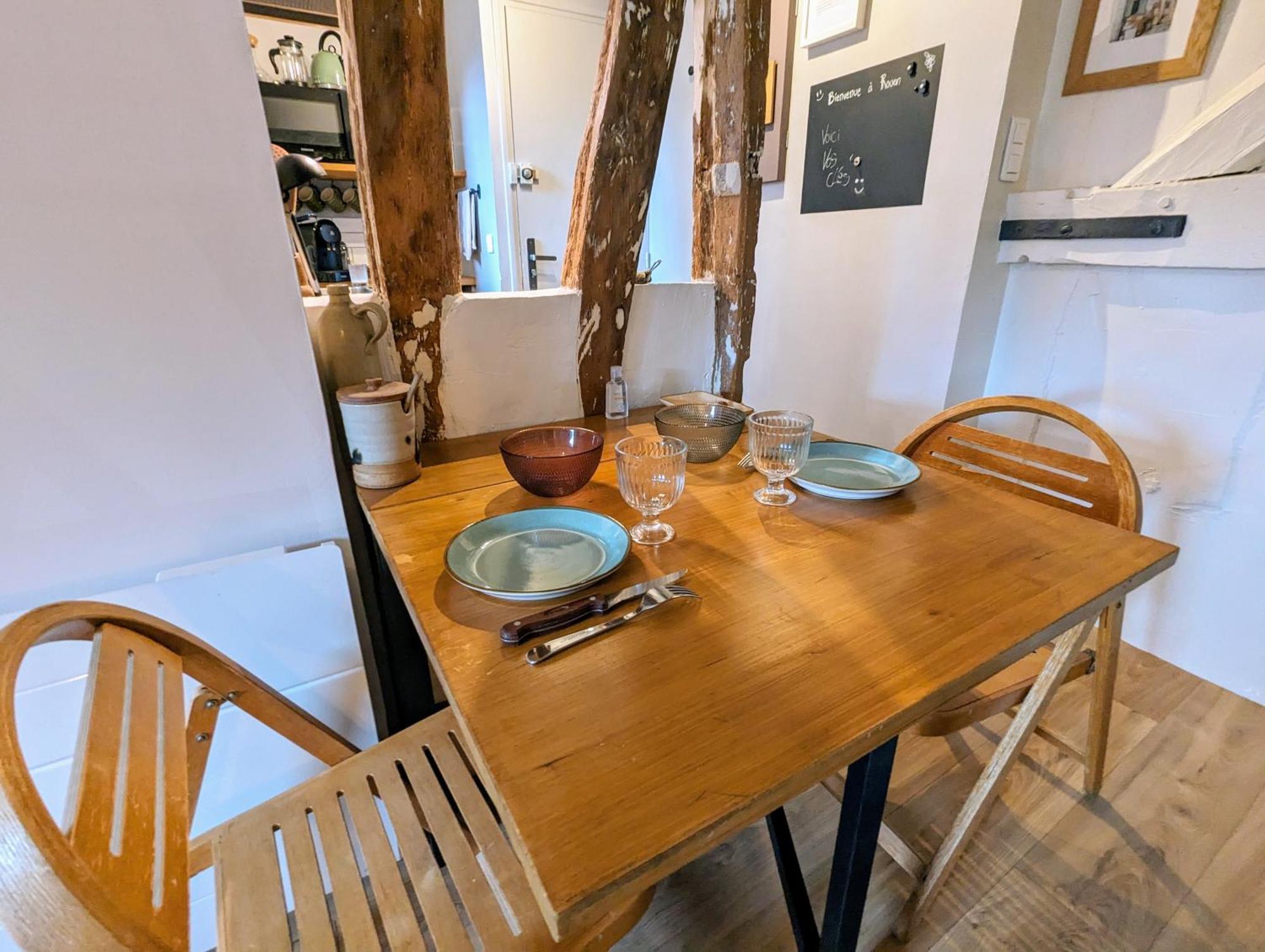 Artist Home - City Center - Bathtub - Terrasse - Full Appartment Rouen Esterno foto